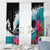 Hawaii Surfing Window Curtain Triple Crown Rides The Waves - Wonder Print Shop