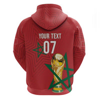 Morocco Football WC2026 Custom Hoodie Atlas Lions - Conquer The World - Wonder Print Shop