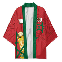Morocco Football WC2026 Custom Kimono Atlas Lions - Conquer The World - Wonder Print Shop