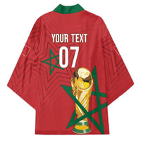Morocco Football WC2026 Custom Kimono Atlas Lions - Conquer The World - Wonder Print Shop