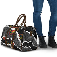Juneteenth Freedom Day Grunge Ethnic Motif Travel Bag Black History