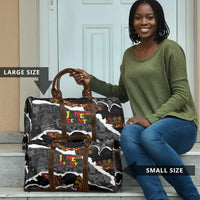 Juneteenth Freedom Day Grunge Ethnic Motif Travel Bag Black History