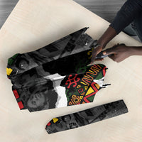 Juneteenth Freedom Day Grunge Ethnic Motif Umbrella Black History