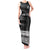 Personalised Fiji Rugby Tank Maxi Dress Kaiviti WC 2023 Jersey Replica - Black - Wonder Print Shop
