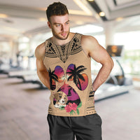 personalised-polynesian-men-tank-top-dog-lover-with-beagle-sunset-at-the-beach