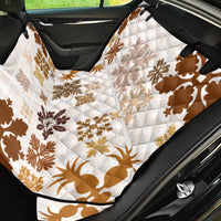 Vintage Hawaii Back Car Seat Cover Hawaiian Quilt Kapa Mismatch Beige LT7 - Wonder Print Shop