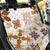 Vintage Hawaii Back Car Seat Cover Hawaiian Quilt Kapa Mismatch Beige LT7 - Wonder Print Shop
