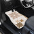 Vintage Hawaii Car Mats Hawaiian Quilt Kapa Mismatch Beige LT7 - Wonder Print Shop
