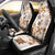 Vintage Hawaii Car Seat Cover Hawaiian Quilt Kapa Mismatch Beige LT7 - Wonder Print Shop