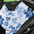 Vintage Hawaii Back Car Seat Cover Hawaiian Quilt Kapa Mismatch Blue LT7 - Wonder Print Shop