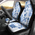 Vintage Hawaii Car Seat Cover Hawaiian Quilt Kapa Mismatch Blue LT7 - Wonder Print Shop