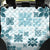 Vintage Hawaii Back Car Seat Cover Hawaiian Quilt Kapa Mismatch Teal LT7 - Wonder Print Shop
