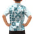 Vintage Hawaii Kid Hawaiian Shirt Hawaiian Quilt Kapa Mismatch Teal - Wonder Print Shop