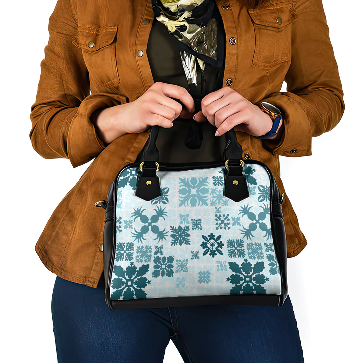 vintage-hawaii-shoulder-handbag-hawaiian-quilt-kapa-mismatch-teal