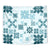 Vintage Hawaii Tapestry Hawaiian Quilt Kapa Mismatch Teal - Wonder Print Shop