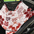 Vintage Hawaii Back Car Seat Cover Hawaiian Quilt Kapa Mismatch Red LT7 - Wonder Print Shop