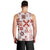 Vintage Hawaii Men Tank Top Hawaiian Quilt Kapa Mismatch Red - Wonder Print Shop