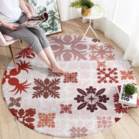 vintage-hawaii-round-carpet-hawaiian-quilt-kapa-mismatch-red