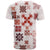 Vintage Hawaii T Shirt Hawaiian Quilt Kapa Mismatch Red - Wonder Print Shop