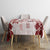 Vintage Hawaii Tablecloth Hawaiian Quilt Kapa Mismatch Red - Wonder Print Shop