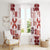 Vintage Hawaii Window Curtain Hawaiian Quilt Kapa Mismatch Red - Wonder Print Shop