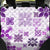 Vintage Hawaii Back Car Seat Cover Hawaiian Quilt Kapa Mismatch Purple LT7 - Wonder Print Shop