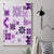 Vintage Hawaii Canvas Wall Art Hawaiian Quilt Kapa Mismatch Purple LT7 - Wonder Print Shop