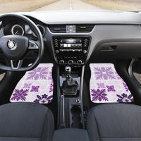 Vintage Hawaii Car Mats Hawaiian Quilt Kapa Mismatch Purple LT7 - Wonder Print Shop