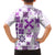 Vintage Hawaii Family Matching Summer Maxi Dress and Hawaiian Shirt Hawaiian Quilt Kapa Mismatch Purple - Wonder Print Shop