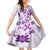 Vintage Hawaii Family Matching Summer Maxi Dress and Hawaiian Shirt Hawaiian Quilt Kapa Mismatch Purple - Wonder Print Shop