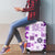 Vintage Hawaii Luggage Cover Hawaiian Quilt Kapa Mismatch Purple - Wonder Print Shop