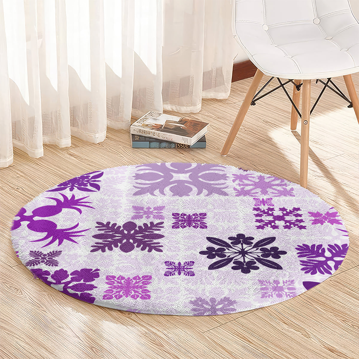 vintage-hawaii-round-carpet-hawaiian-quilt-kapa-mismatch-purple