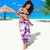 Vintage Hawaii Sarong Hawaiian Quilt Kapa Mismatch Purple - Wonder Print Shop