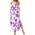 Vintage Hawaii Summer Maxi Dress Hawaiian Quilt Kapa Mismatch Purple - Wonder Print Shop