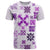 Vintage Hawaii T Shirt Hawaiian Quilt Kapa Mismatch Purple - Wonder Print Shop