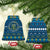 Happy Hanukkah Ceramic Ornament Love and Lights Menorah LT7 - Wonder Print Shop