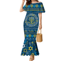 Happy Hanukkah Mermaid Dress Love and Lights Menorah - Wonder Print Shop