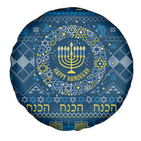 Happy Hanukkah Spare Tire Cover Love and Lights Menorah - Wonder Print Shop