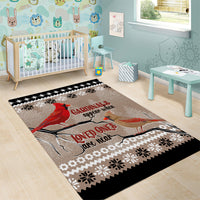 Christmas Cardinal Birds Area Rug Cardinals Appear When Loved Ones Are Near LT7 - Wonder Print Shop