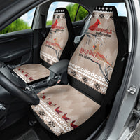 Christmas Cardinal Birds Car Seat Cover Cardinals Appear When Loved Ones Are Near LT7 - Wonder Print Shop