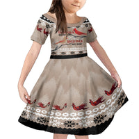 Christmas Cardinal Birds Family Matching Mermaid Dress and Hawaiian Shirt Cardinals Appear When Loved Ones Are Near LT7 - Wonder Print Shop