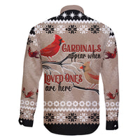 Christmas Cardinal Birds Family Matching Summer Maxi Dress and Hawaiian Shirt Cardinals Appear When Loved Ones Are Near - Wonder Print Shop