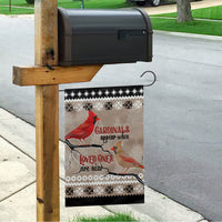 Christmas Cardinal Birds Garden Flag Cardinals Appear When Loved Ones Are Near - Wonder Print Shop