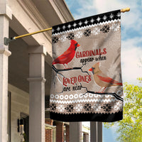 Christmas Cardinal Birds Garden Flag Cardinals Appear When Loved Ones Are Near - Wonder Print Shop