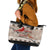 Christmas Cardinal Birds Leather Tote Bag Cardinals Appear When Loved Ones Are Near - Wonder Print Shop