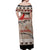 Chrismas Cardinal Birds Off Shoulder Maxi Dress Cardinals Appear When Loved Ones Are Near - Wonder Print Shop