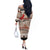 Chrismas Cardinal Birds Off The Shoulder Long Sleeve Dress Cardinals Appear When Loved Ones Are Near - Wonder Print Shop