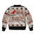 Chrismas Cardinal Birds Sleeve Zip Bomber Jacket Cardinals Appear When Loved Ones Are Near - Wonder Print Shop