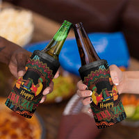 Happy Kwanzaa African 4 in 1 Can Cooler Tumbler Mandala Mix Nguzo Saba LT7 - Wonder Print Shop