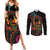 Happy Kwanzaa African Couples Matching Summer Maxi Dress and Long Sleeve Button Shirt Mandala Mix Nguzo Saba LT7 - Wonder Print Shop